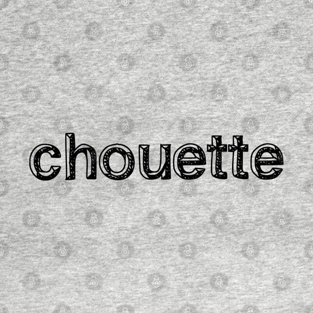 Chouette by LetsOverThinkIt